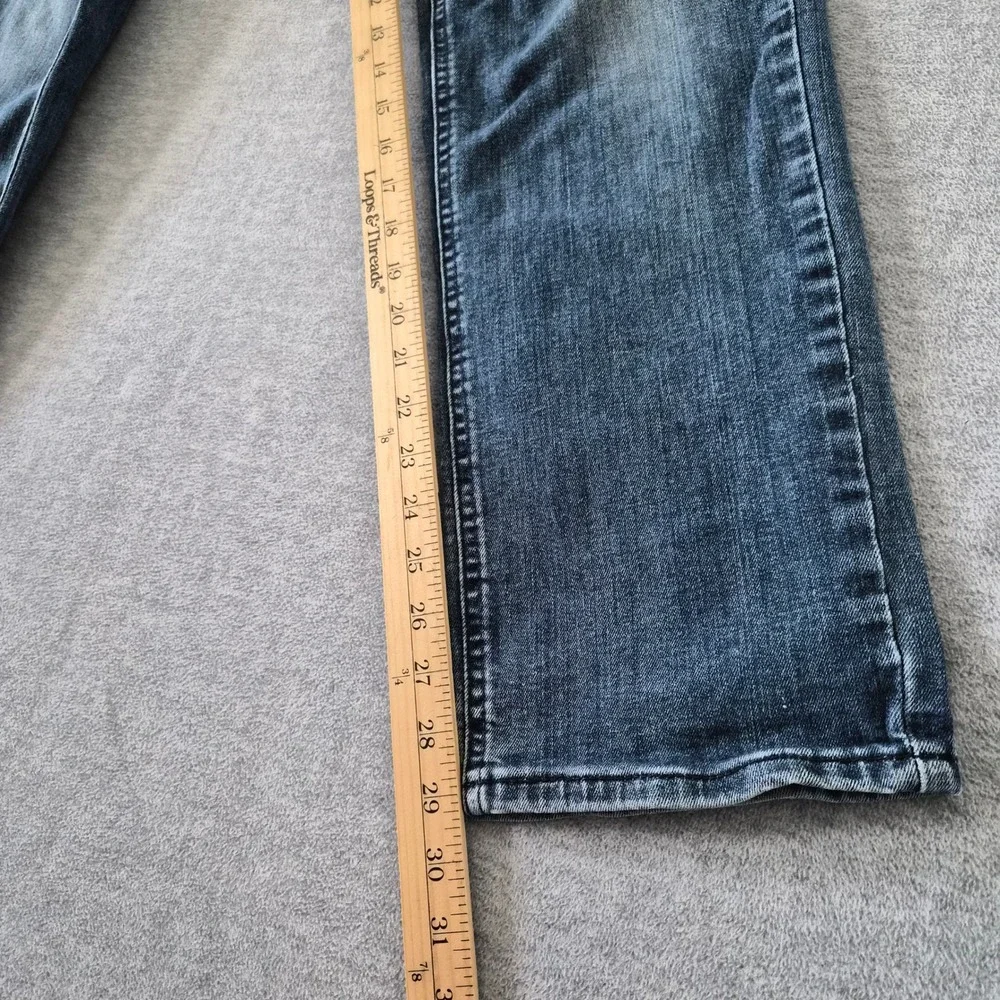 Levis 541 Athletic Taper Men Jeans 34x32 Medium Wash Blue Denim Stretch 541-0011